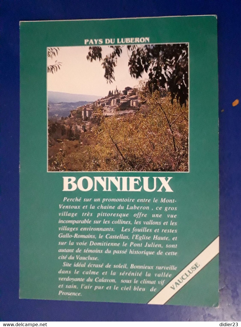 BONNIEUX - Bonnieux