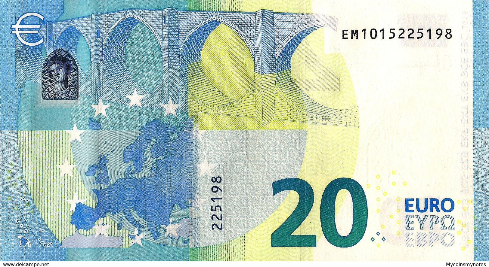 SLOVAKIA (E), 20€, 2020, New Signature "Christine Lagarde", UNC - Slowakije