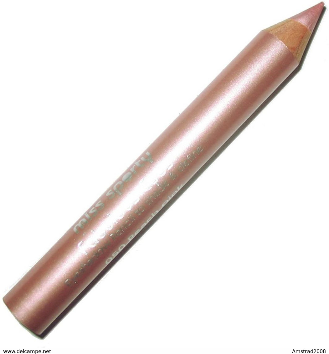 MISS SPORTY BY COTY  FABULOUS EYESEYESHADOW PENCIL TO SHADEDEFINIR  050 PEACH PUNK MADE ITALY - Kosmetika