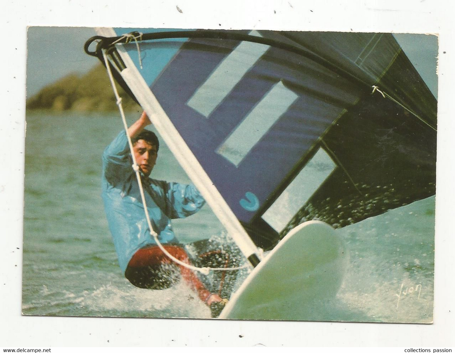 JC , G, Cp,  Sports , PLANCHE A VOILE , WINDSURFING , Vierge - Sailing