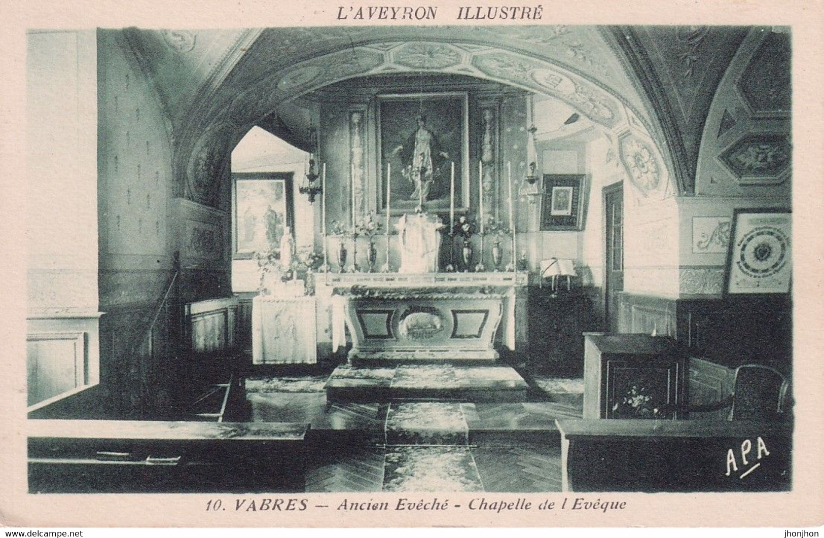 France  -  Postcard Unused   - Vabres - Former Bishop's Palace - Bishop's Chapel - Vabres