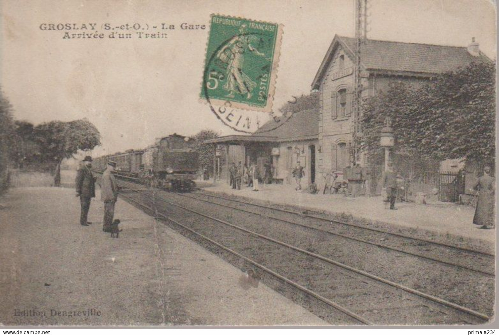 GROSLAY - LA GARE - Groslay