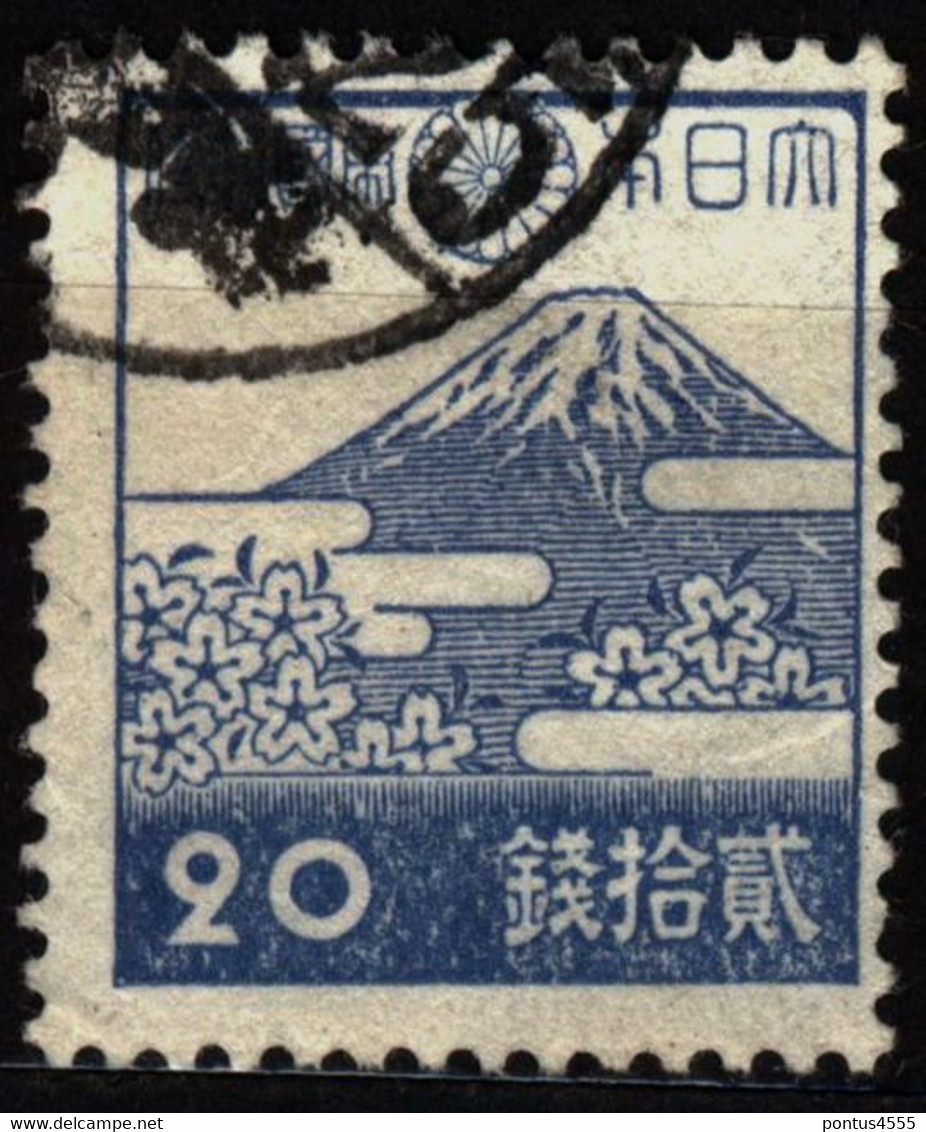 Japan 1944 Mi 319 Mount Fuji - Gebraucht