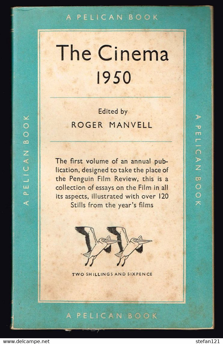 The Cinema 1950 - Roger Manvell - 1950 - 224 Pages 18 X 11 Cm - Kultur