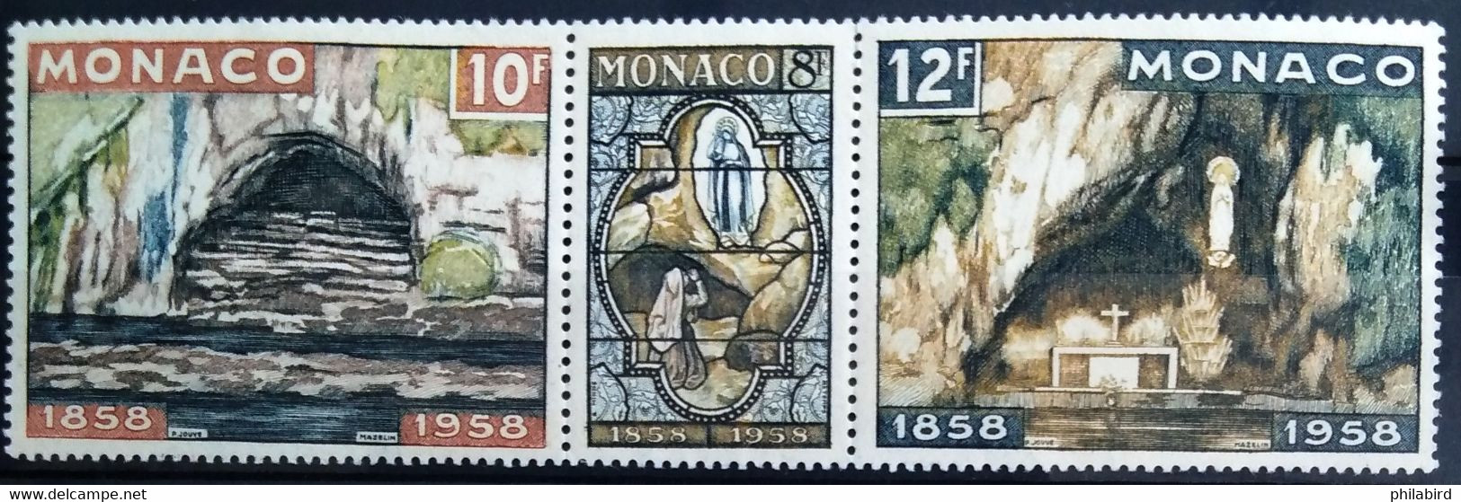 MONACO                          N° 496/498                         NEUF** - Unused Stamps
