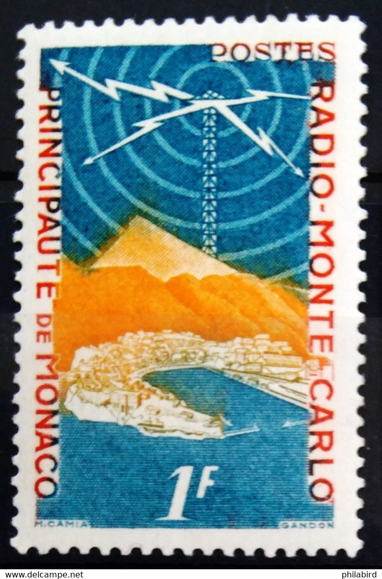 MONACO                          N° 376                         NEUF* - Unused Stamps