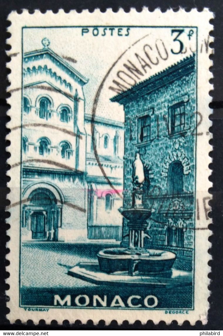 MONACO                          N° 369                         OBLITERE - Used Stamps