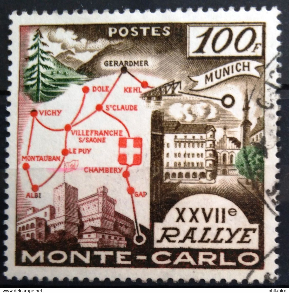 MONACO                          N° 491                         OBLITERE - Used Stamps