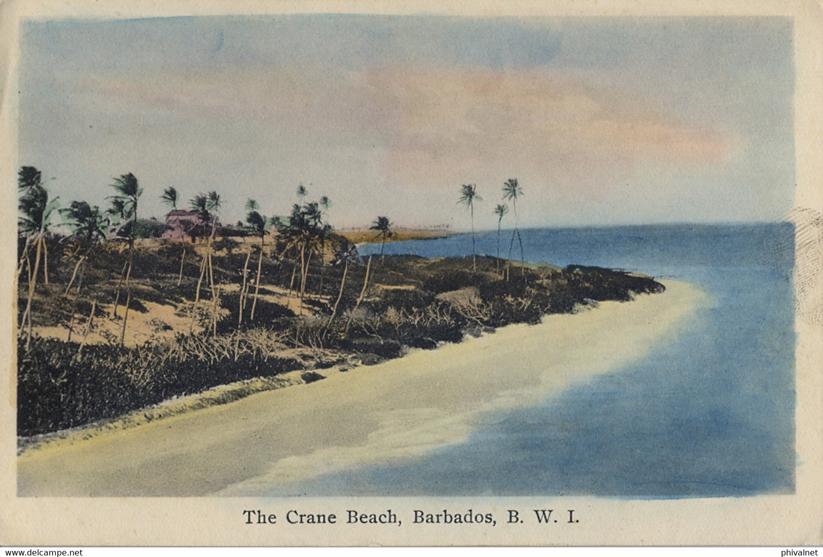 BARBADOS , T.P.  NO CIRCULADA , THE CRANE BEACH - Barbades