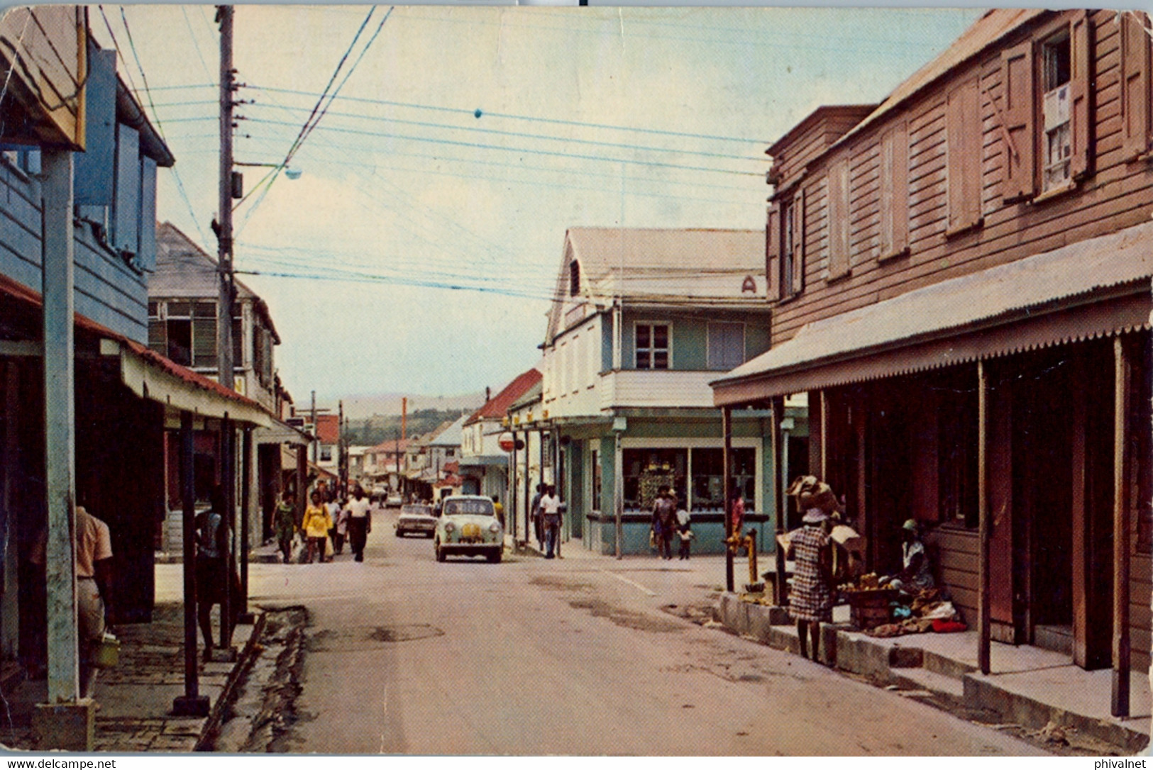 ANTIGUA , T.P. NO  CIRCULADA , A STREET SCENE , ST. JOHN - Antigua Und Barbuda