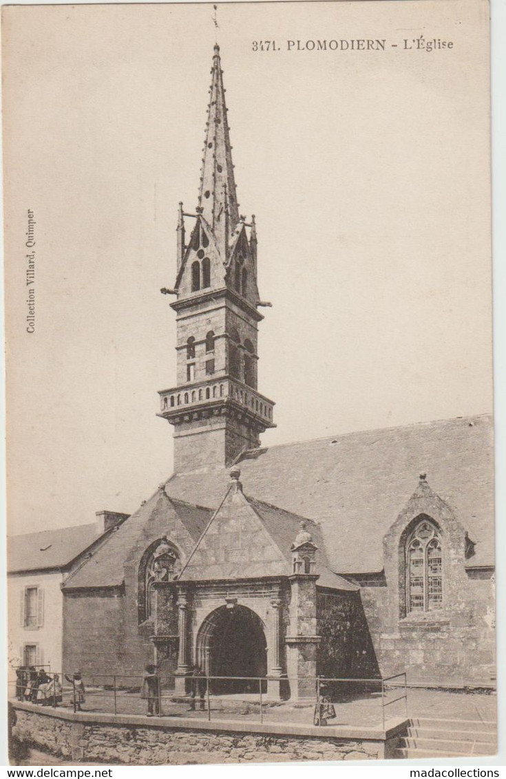 Plomodiern (29 - Finistère)  L'Eglise - Plomodiern