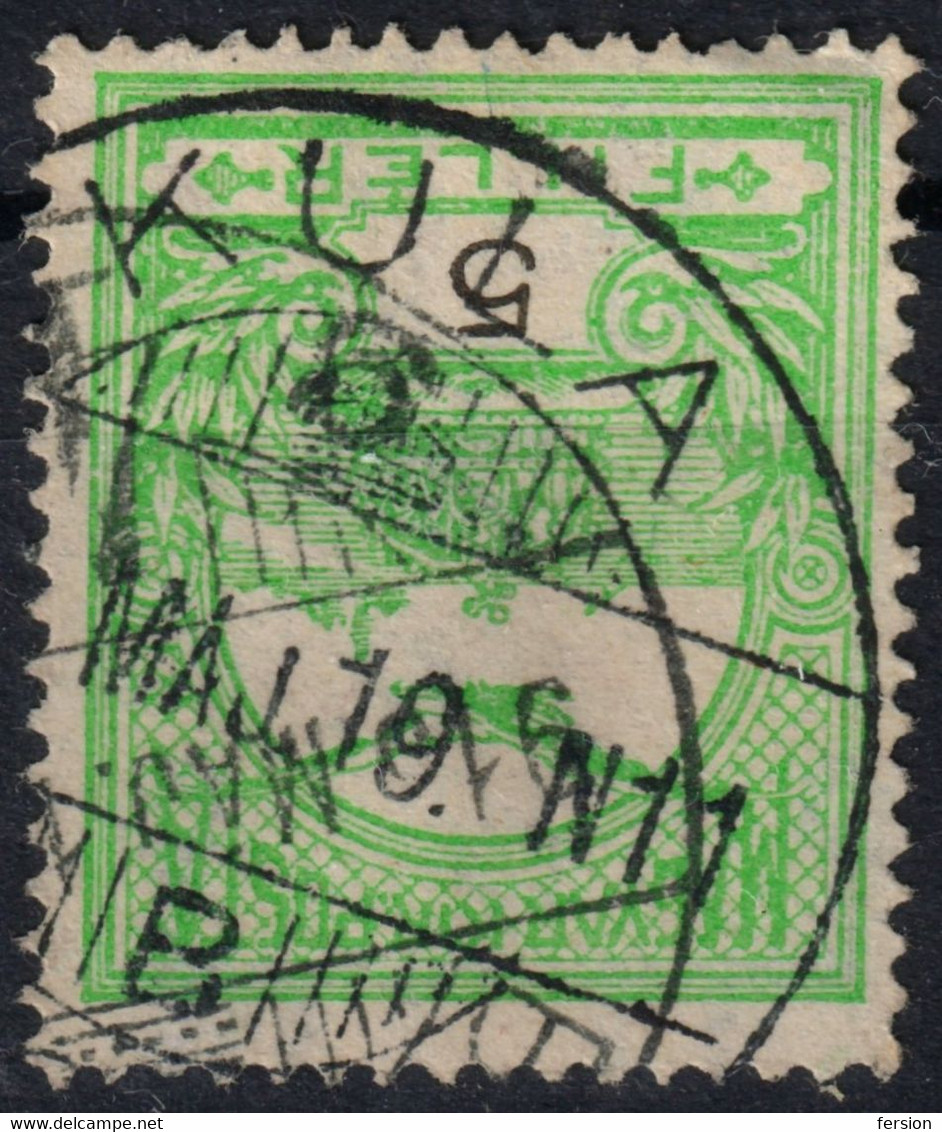 Kúla Kula Postmark TURUL Crown 1910's Hungary SERBIA Vojvodina BACKA BÁCS BODROG County KuK - 5 Fill - Préphilatélie