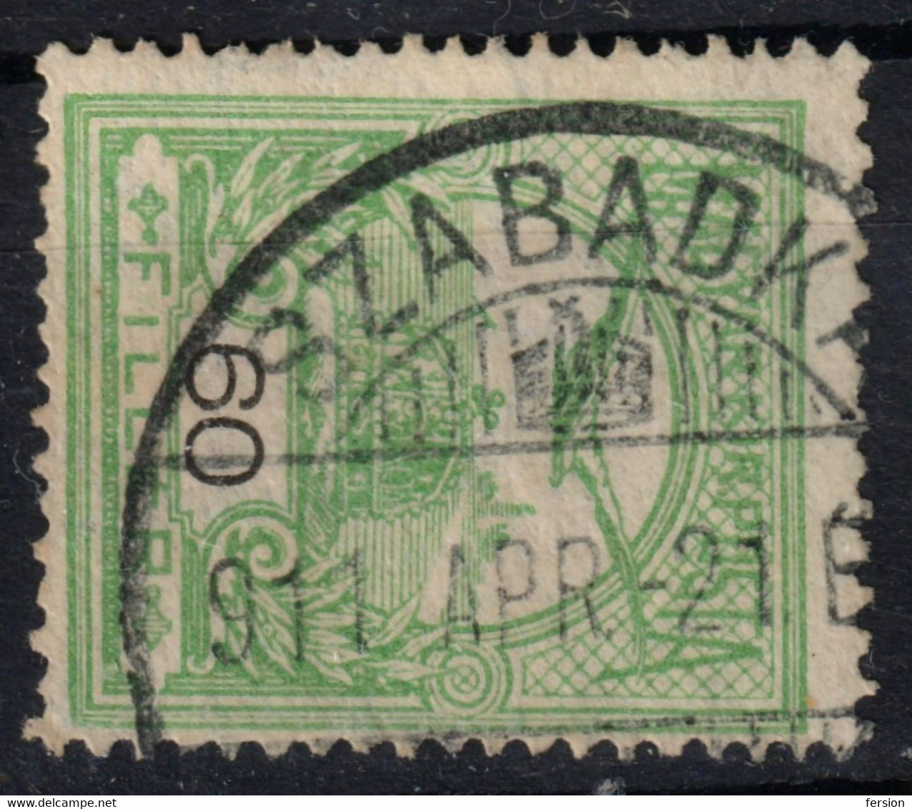 SZABADKA SUBOTICA Postmark TURUL Crown 1911 Hungary SERBIA Vojvodina BACKA BÁCS BODROG County KuK - 5 Fill - Prephilately