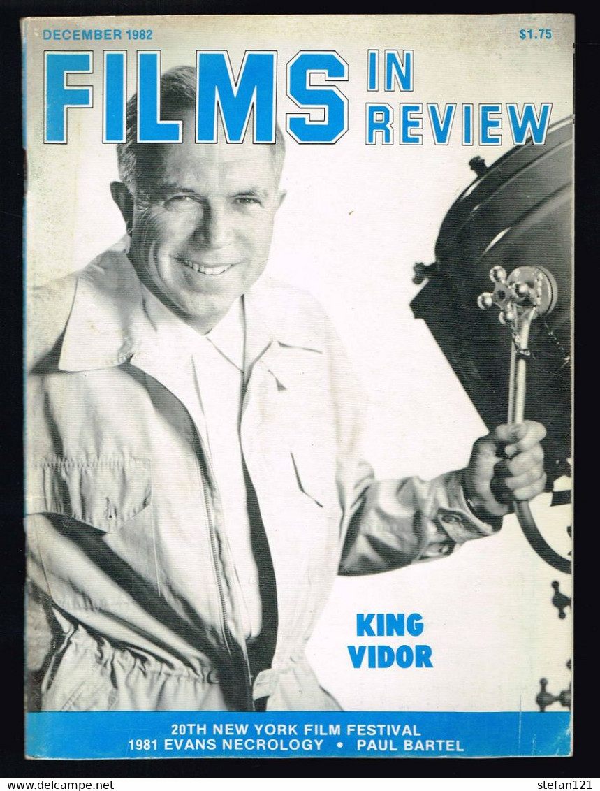 Films In Review - December 1982 - Pages 576 A 640 19 X 14 Cm - Cultura