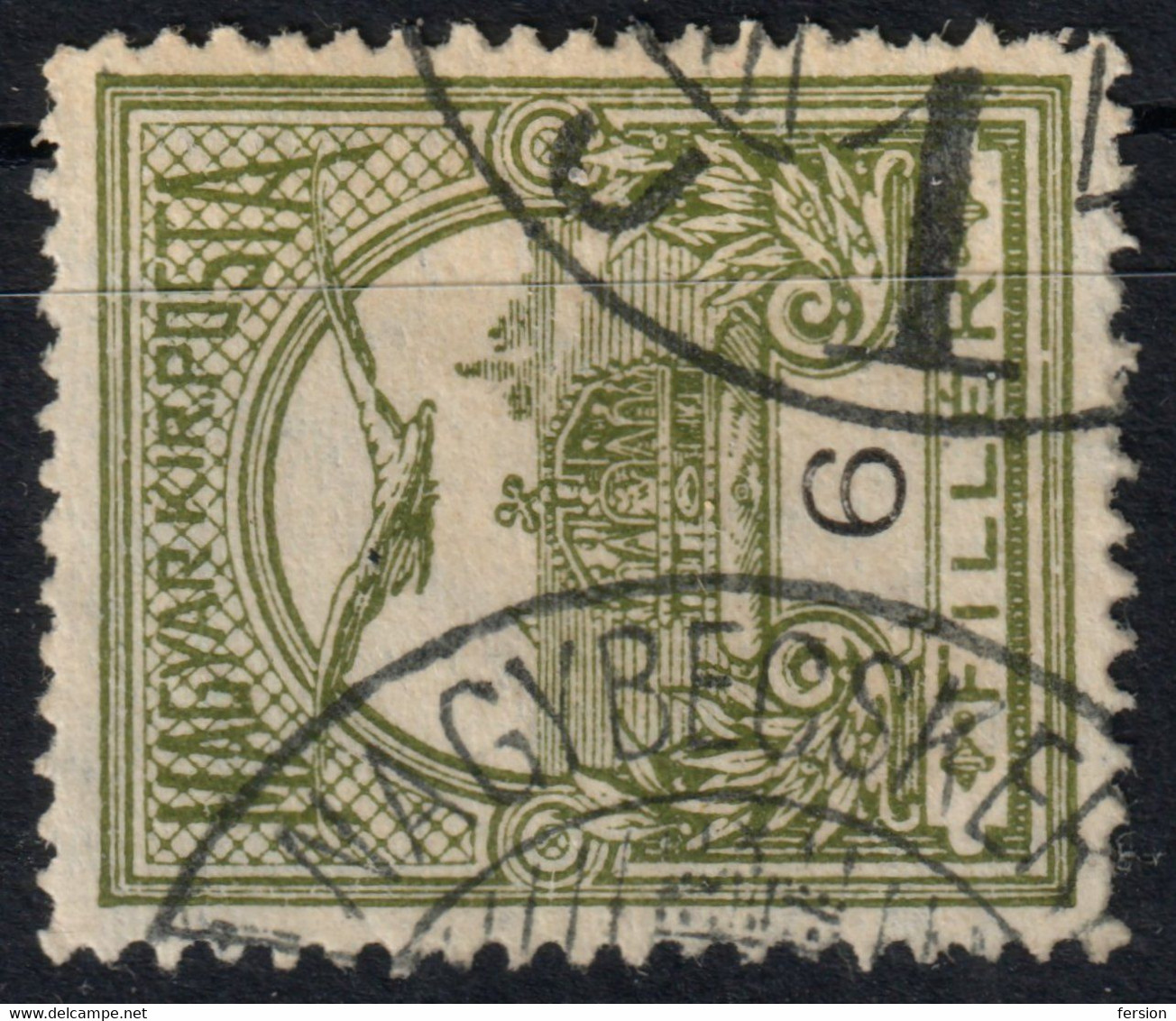 NAGYBECSKEREK Zrenjanin Bečkerek Postmark / TURUL Crown 1910's Hungary SERBIA Banat TORONTÁL County KuK K.u.K - 6 Fill - Vorphilatelie