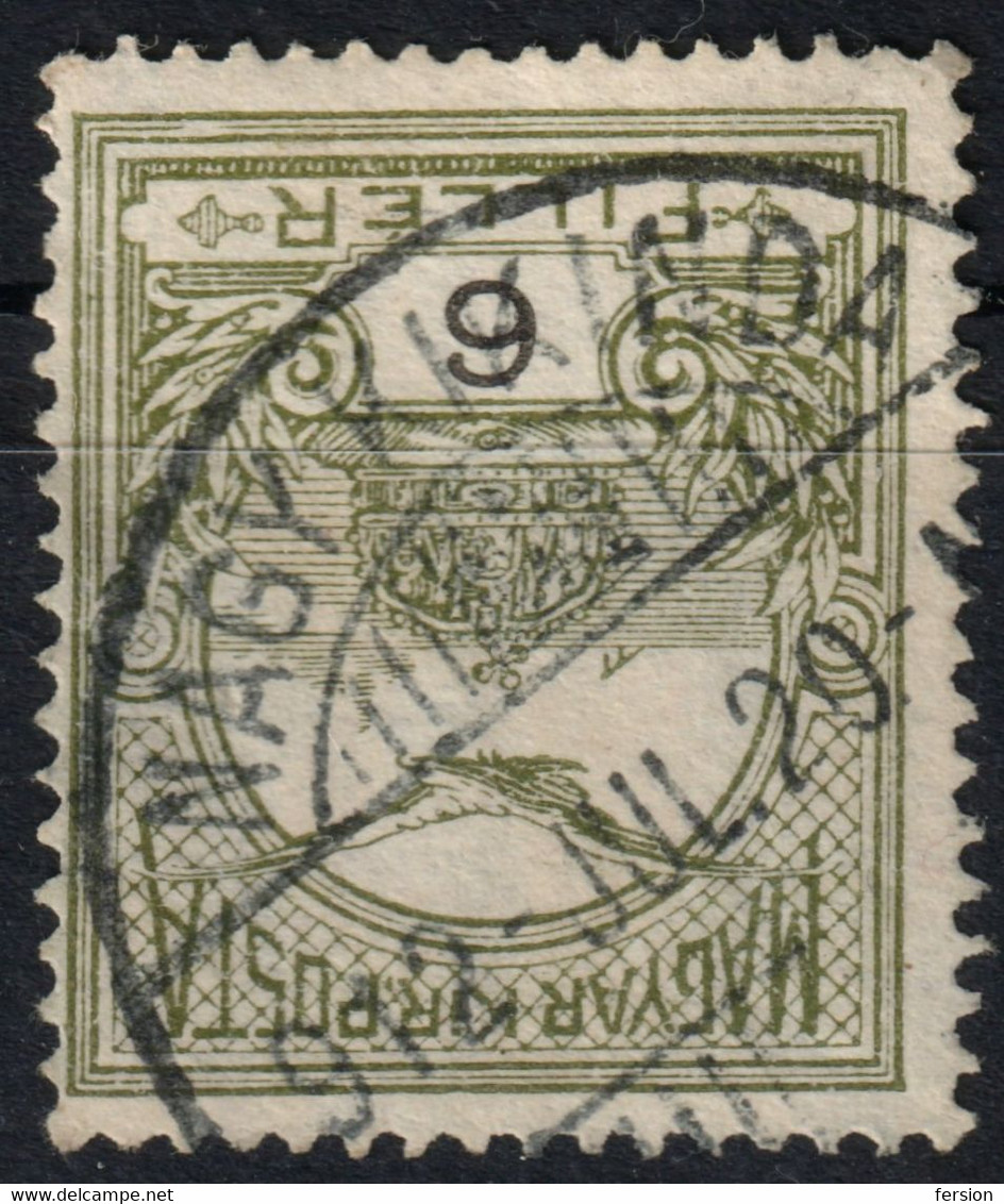 Nagykikinda KIKINDA Postmark / TURUL Crown 1912 Hungary SERBIA Banat TORONTÁL County KuK K.u.K - 6 Fill - Prephilately