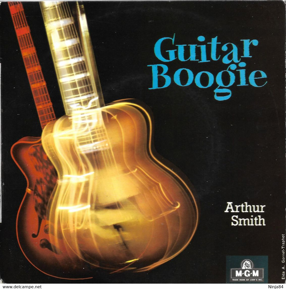 EP 45 RPM (7")  Arthur Smith  "  Guitar Boogie  " - Jazz