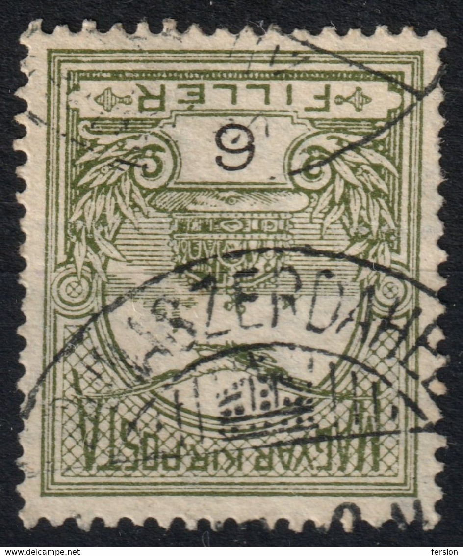 Dunaszerdahely Dunajská Streda Postmark TURUL Crown 1910's Hungary SLOVAKIA - POZSONY County - KuK K.u.K  6 Fill - ...-1918 Préphilatélie
