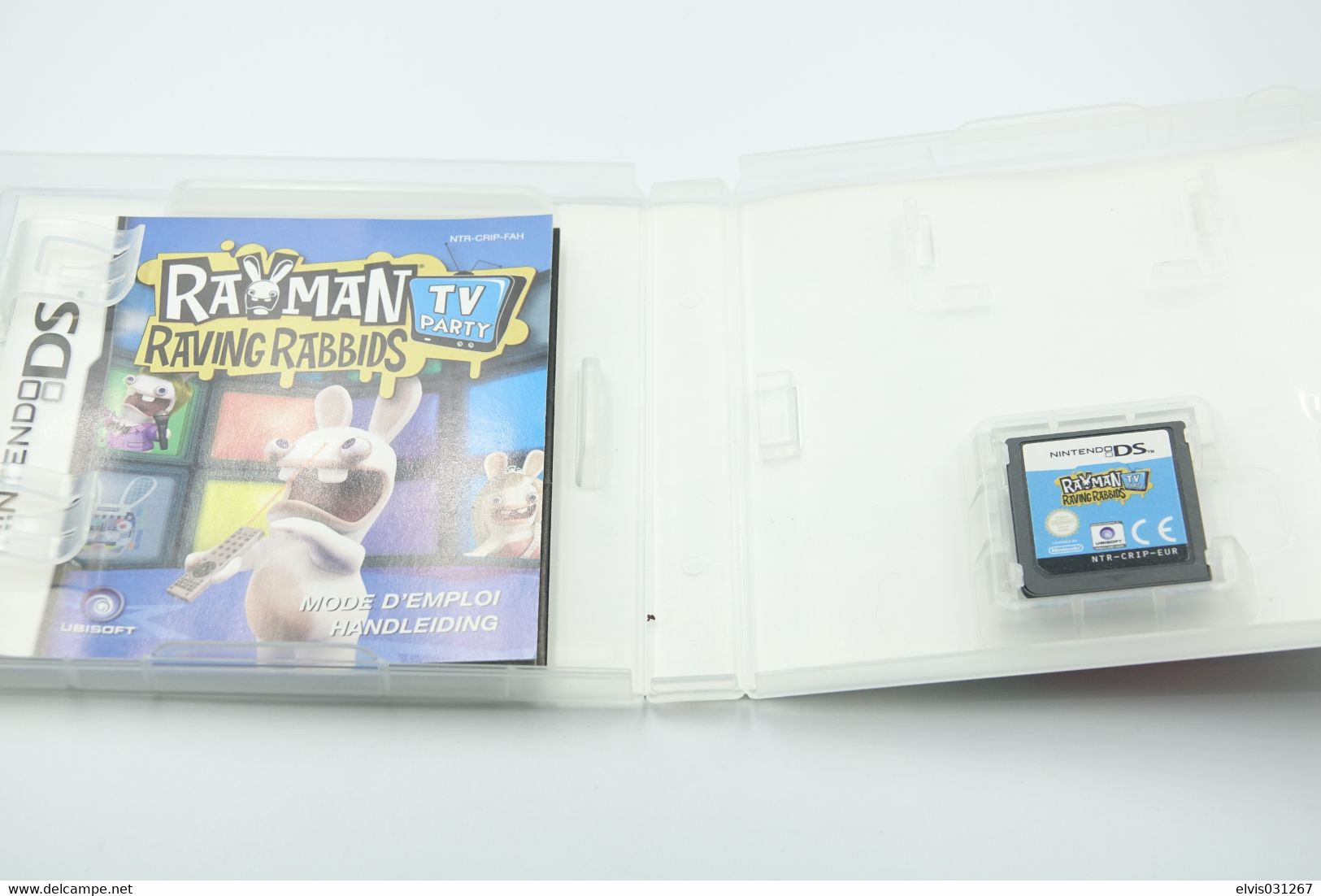 NINTENDO DS  : RAYMAN RAVING RABBIDS TV PARTY Game - Nintendo DS