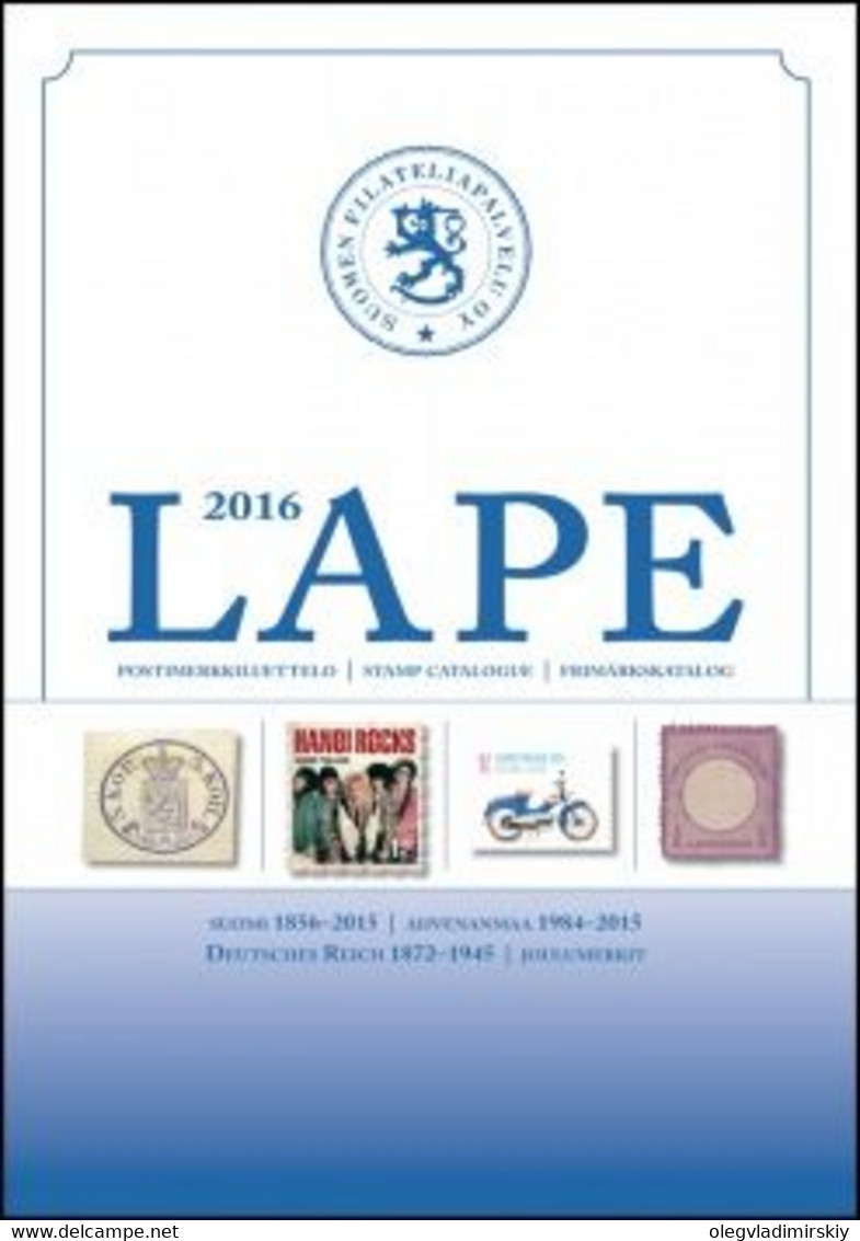 LAPE 2016 Catalogue - Stamps Of Finland (from 1856) Aland Islands And Deutsches Reich (1872-1945) Christmas Stamps - Alemania