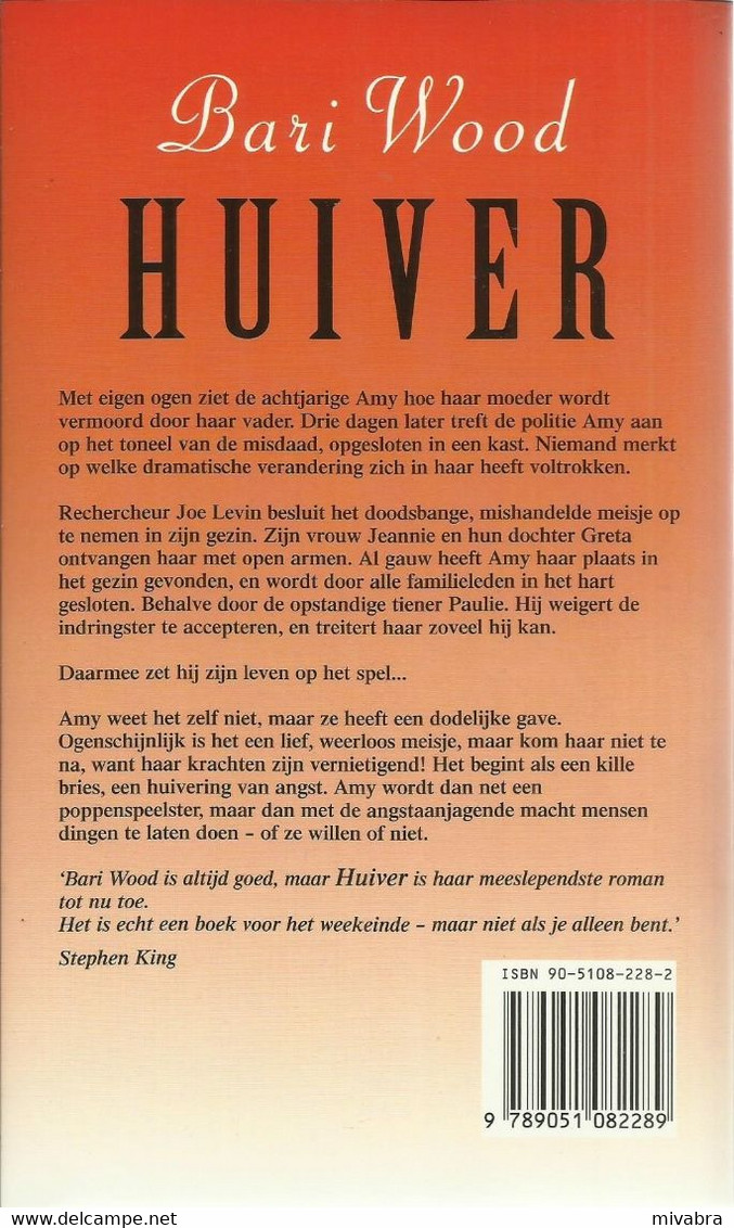 HUIVER - BARI WOOD - Horror En Thrillers