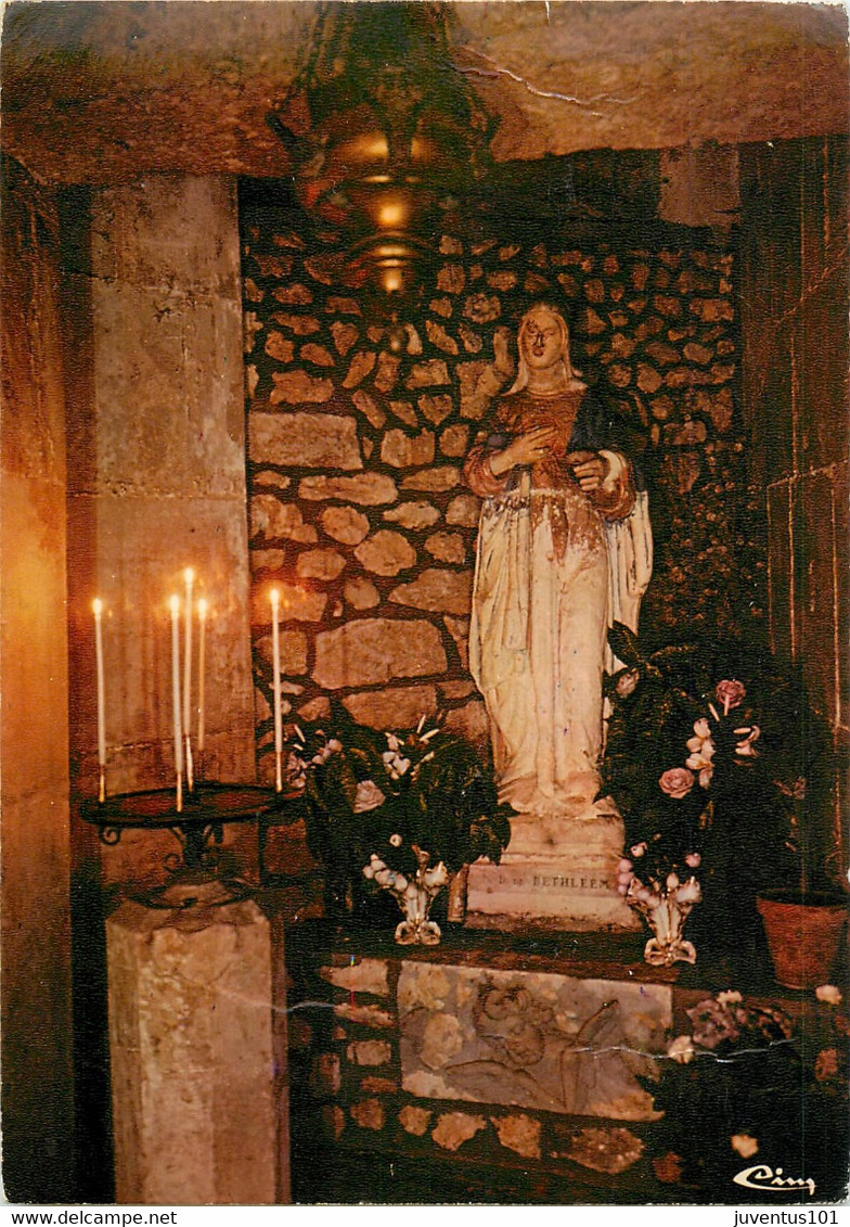CPSM Aubevoye-Gaillon-Chapelle De Bethléem-Statue De Notre Dame     L580 - Aubevoye