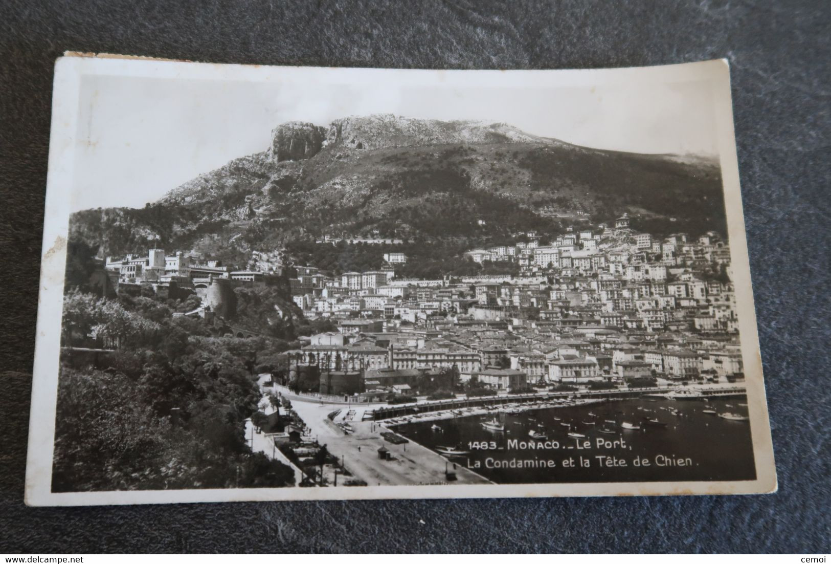 Lot De 2 CPSM - Monaco Et Monte-Carlo Avec Les Timbres 1937 - 1960 - Collections & Lots