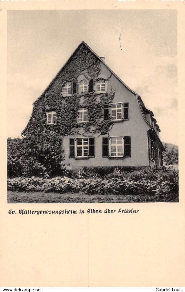 Fritzlar Müttergenesungsheim In Elben - Fritzlar