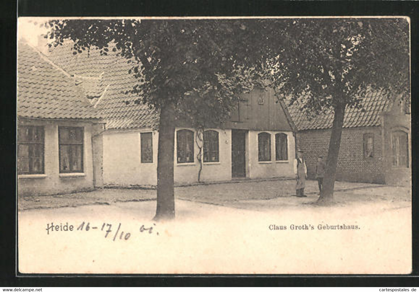 AK Heide I. Holst., Claus Groth`s Geburtshaus - Heide