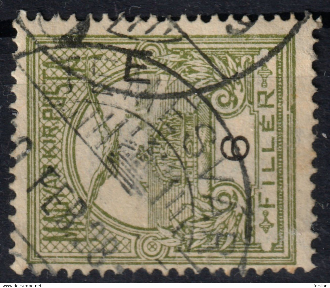 Timișoara Temesvár Postmark / TURUL Crown 1910 Hungary Romania Transylvania Banat TEMES County KuK - 6 Fill - Siebenbürgen (Transsylvanien)