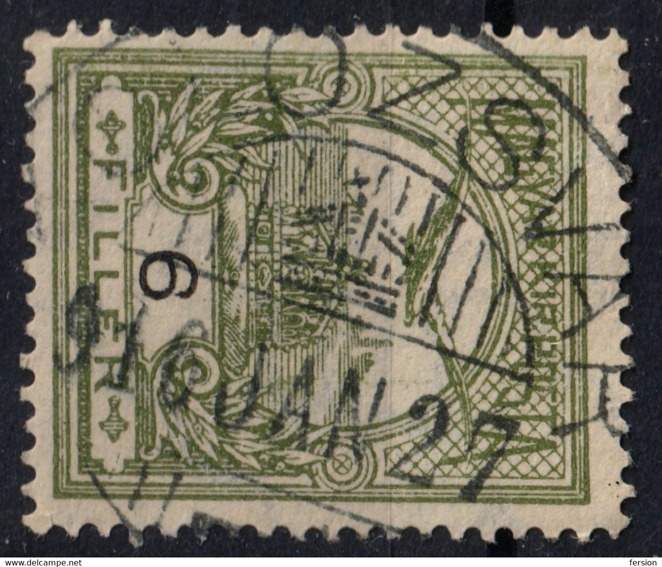 KOLOZSVÁR CLUJ-NAPOCA Postmark / TURUL Crown 1916 Hungary Romania Banat Transylvania KOLOZS County KuK K.u.K - 6 Fill - Transilvania