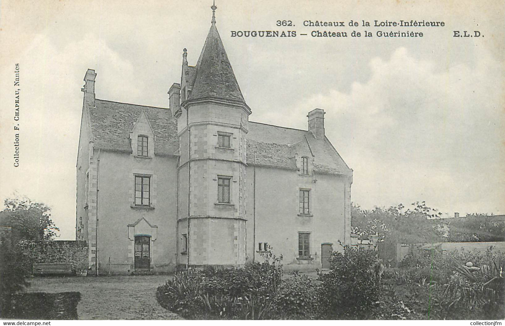 CPA FRANCE 44 "Bouguenais, Chateau De La Guérinière" - Bouguenais