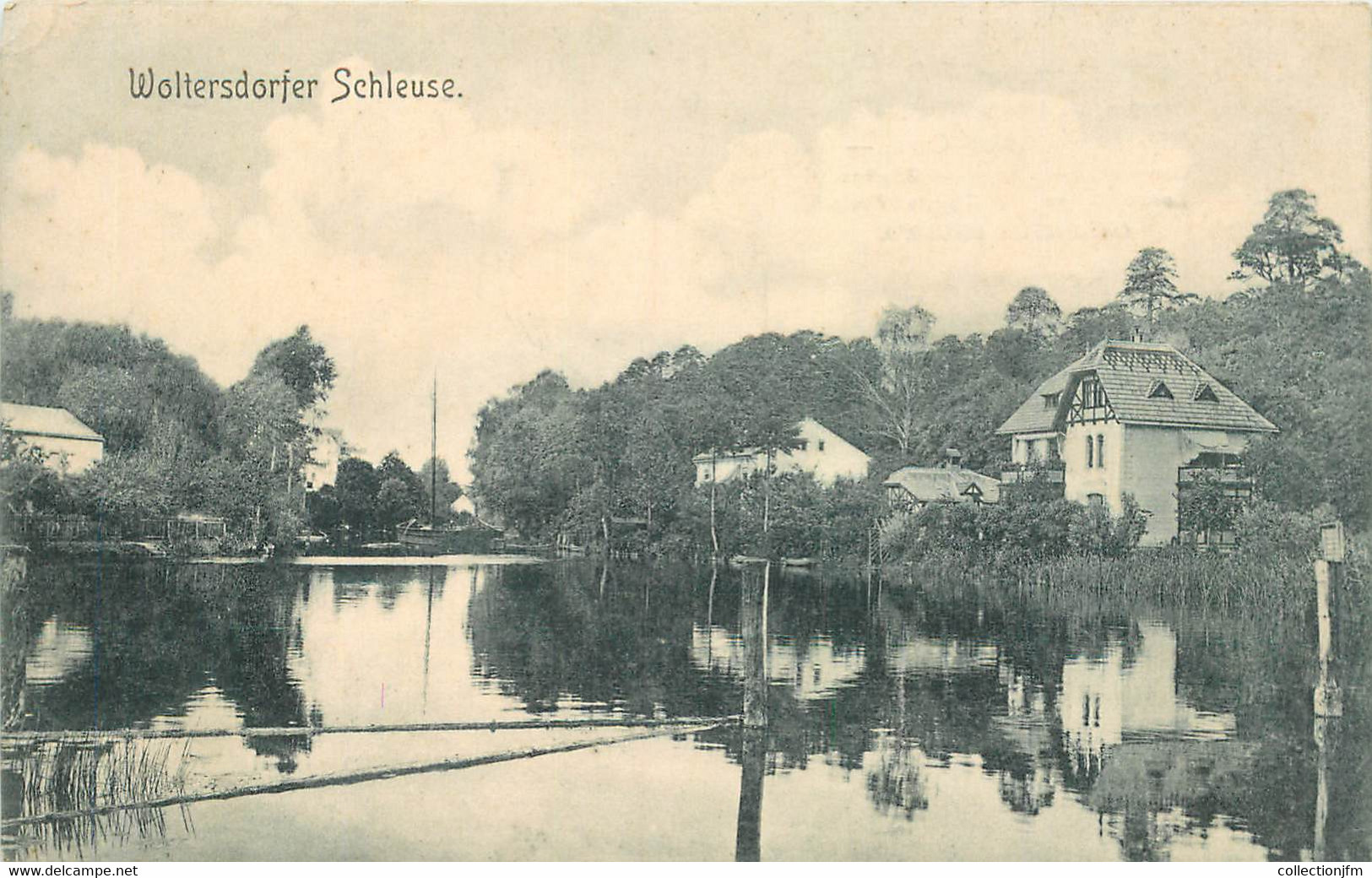 CPA ALLEMAGNE "Woltersdorfer Schleuse" - Woltersdorf