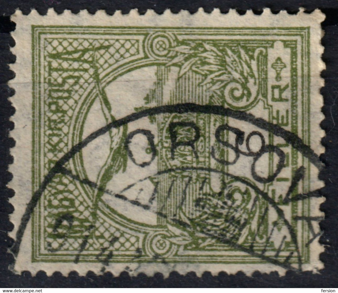 ORSOVA Orșova Postmark / TURUL Crown 1914 Hungary Romania Transylvania  Krassó Szörény County KuK - 6 Fill - Transsylvanië
