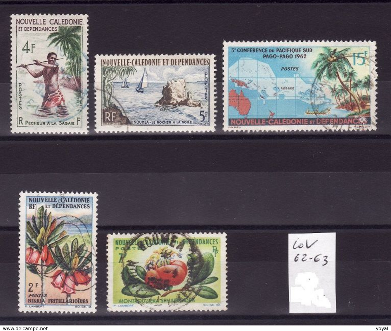 NC LOT 1962-63 Obli C408 - Collections, Lots & Series