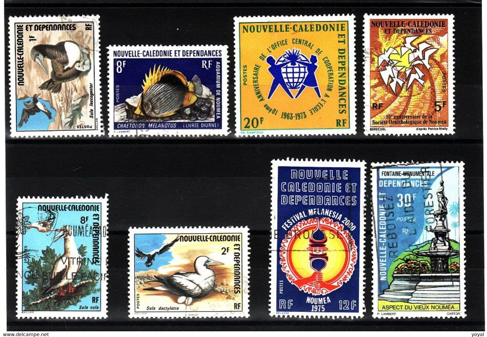 NC LOT 1973-75-76 Obli C416 - Collezioni & Lotti