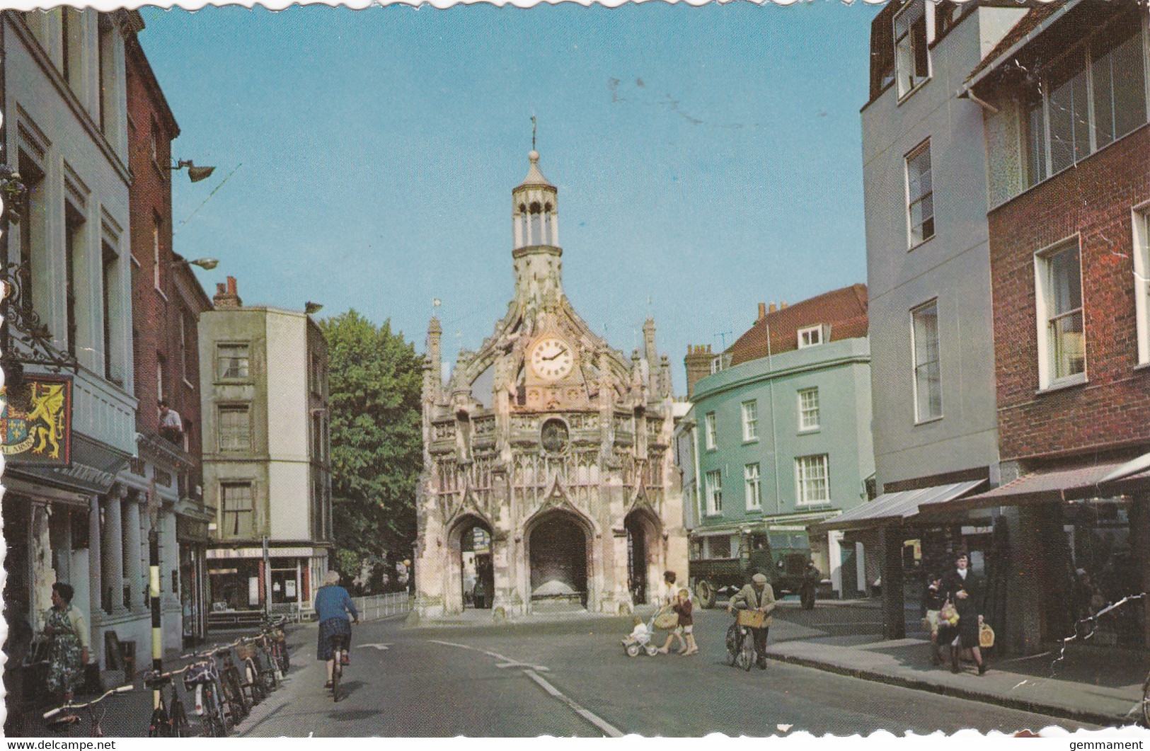 CHICHESTER -THE CROSS FROM EAST STREET - Chichester