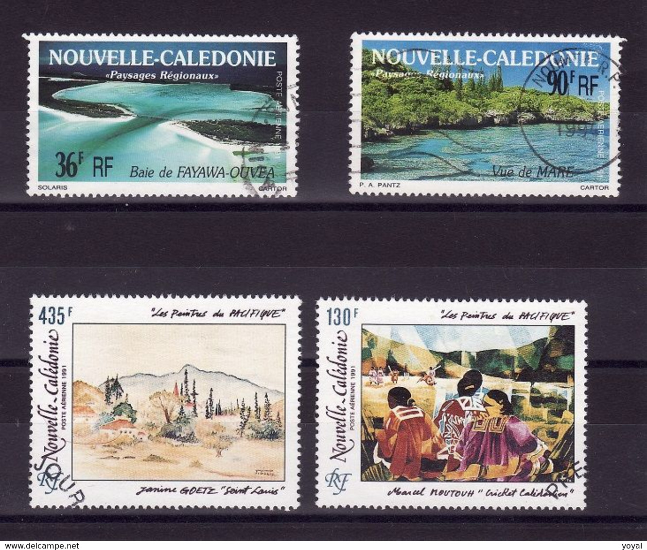 NC LOT PA 1991 Obli C451 - Collections, Lots & Séries