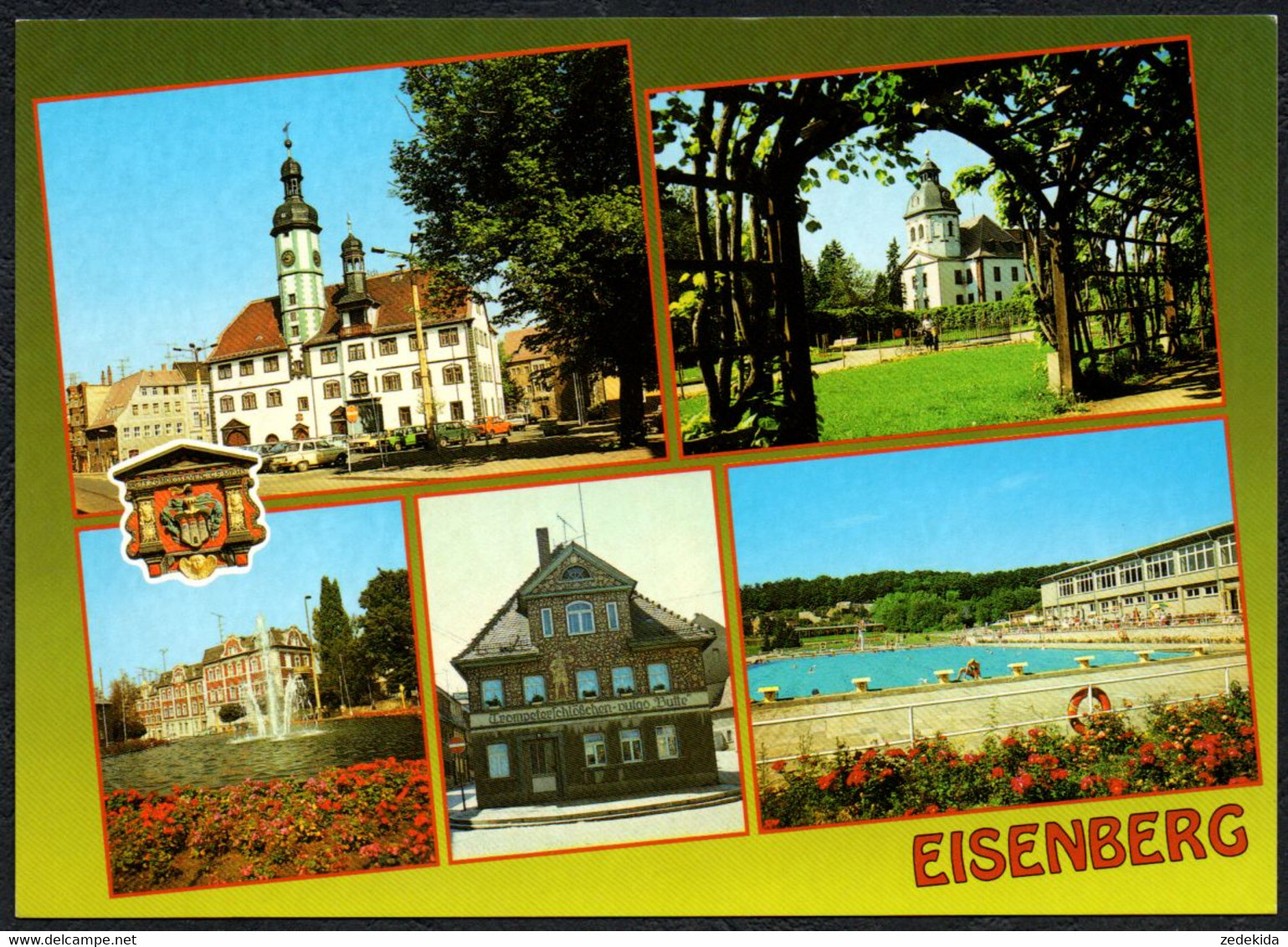 F1235 - TOP Eisenberg - Bild Und Heimat Reichenbach Qualitätskarte - Eisenberg