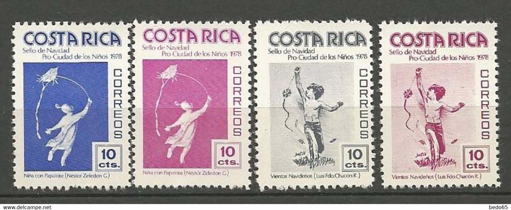 COSTA RICA  Yvert N° 336 à 339 NEUF** SANS CHARNIERE / MNH - Costa Rica