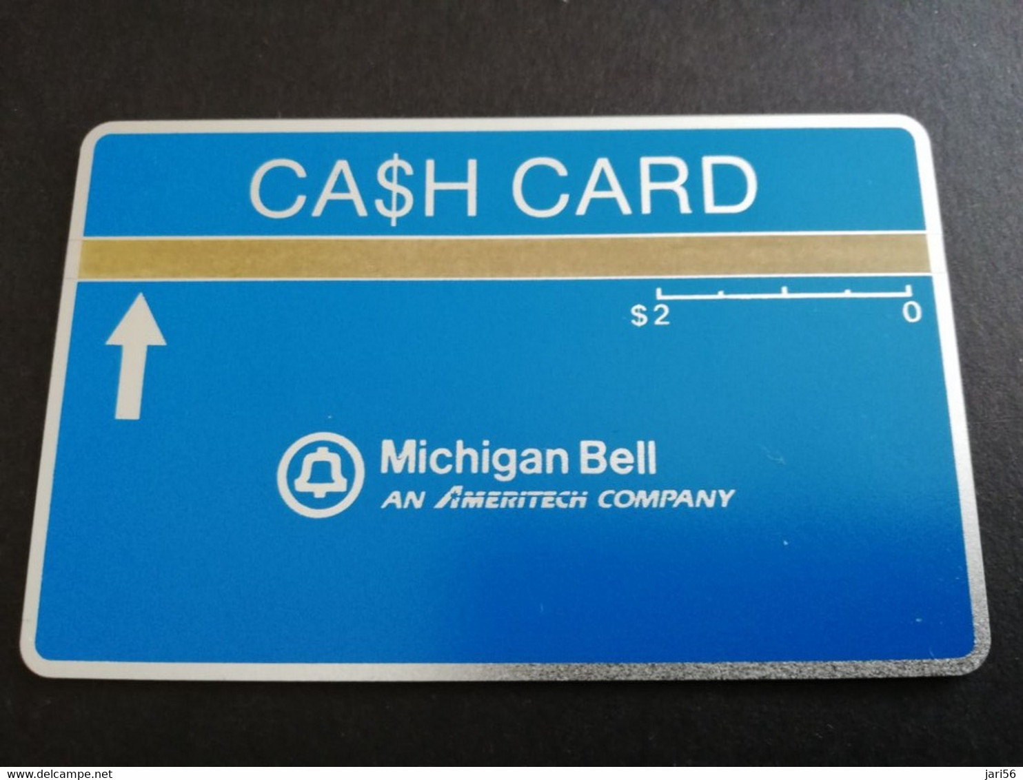 UNITED STATES USA AMERIKA  $2,- MICHIGAN BELL  CA$H CARD   L&G CARD 707A   MINT **5515** - [1] Holographic Cards (Landis & Gyr)