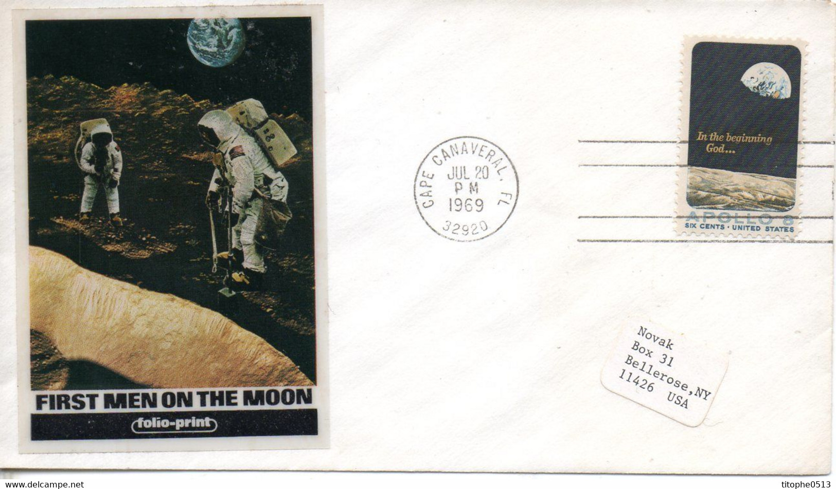 USA. N°874 De 1969 Sur Enveloppe 1er Jour. Apollo VIII. - Stati Uniti