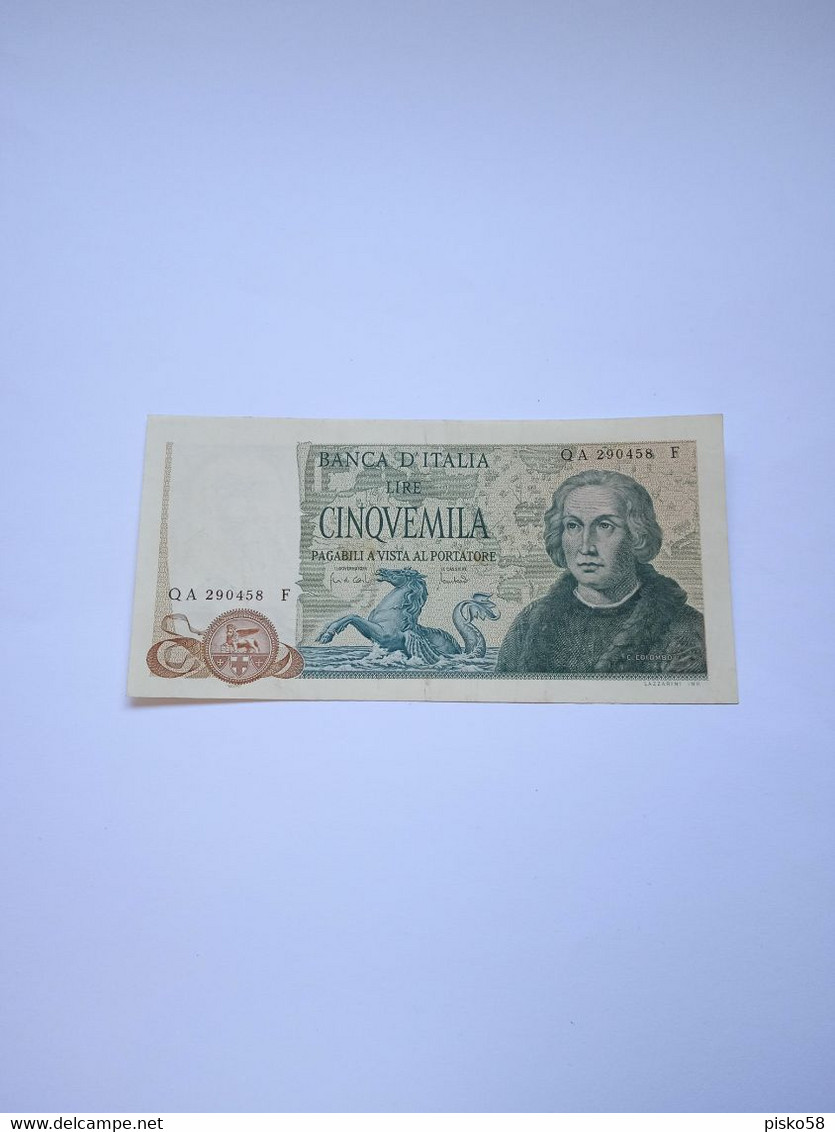 ITALIA-P102a 5000L 20/5/1971 - 5000 Liras