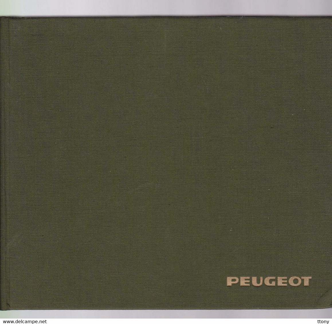 Une  Brochure Automobile Peugeot  1898 - 1973  : 19 Pages Cartonnées Sélection De Coupés Et Cabriolets (23 Cm  X 19 Cm ) - Transport