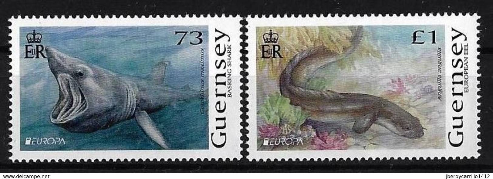 GUERNSEY -EUROPA 2021 -" FAUNA NACIONAL EN PELIGRO - ENDANGERED NATIONAL WILDLIFE"-  SERIE De 2  V. - N - 2020