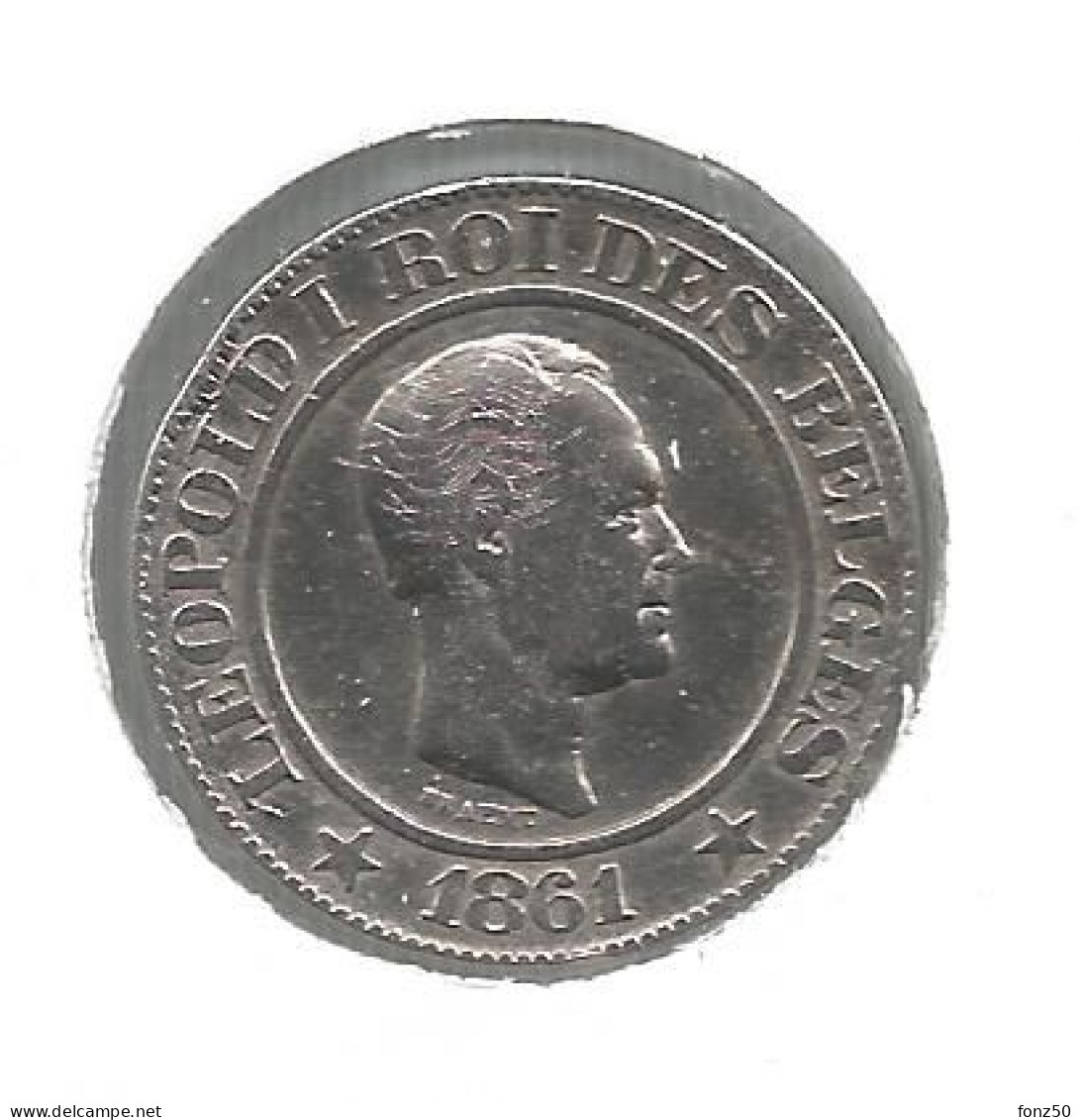 LEOPOLD I * 20 Centiem 1861 * Z.Fraai / Prachtig * Nr 10555 - 20 Cents