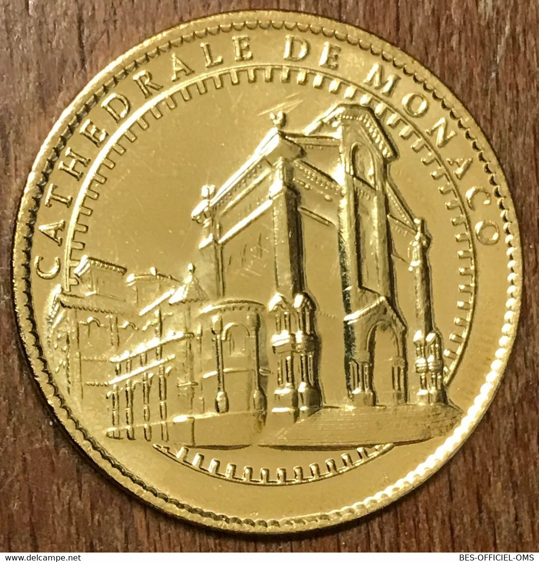 MONACO CATHÉDRALE FAÇADE N°3 14 TRAITS AB 2019 MÉDAILLE ARTHUS BERTRAND JETON TOURISTIQUE MEDALS TOKENS COINS - 2019