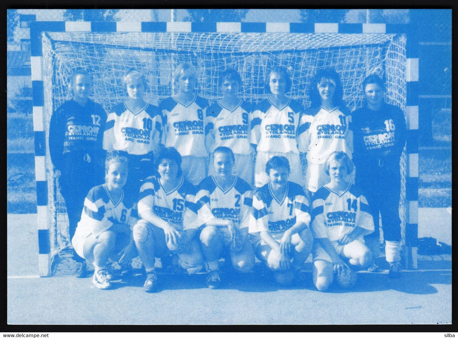 Women Handball Team / Sports In Ivanic Grad, Croatia - Pallamano