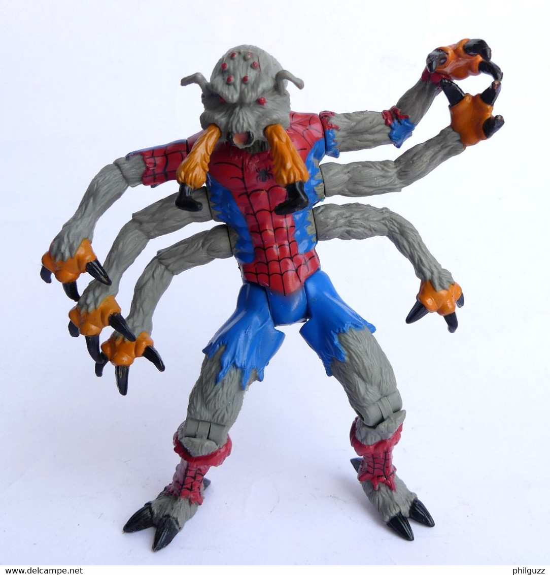 FIGURINE MARVEL TOY BIZ 1995 SPIDER MAN MUTANT - Gli Eroi Della Marvel