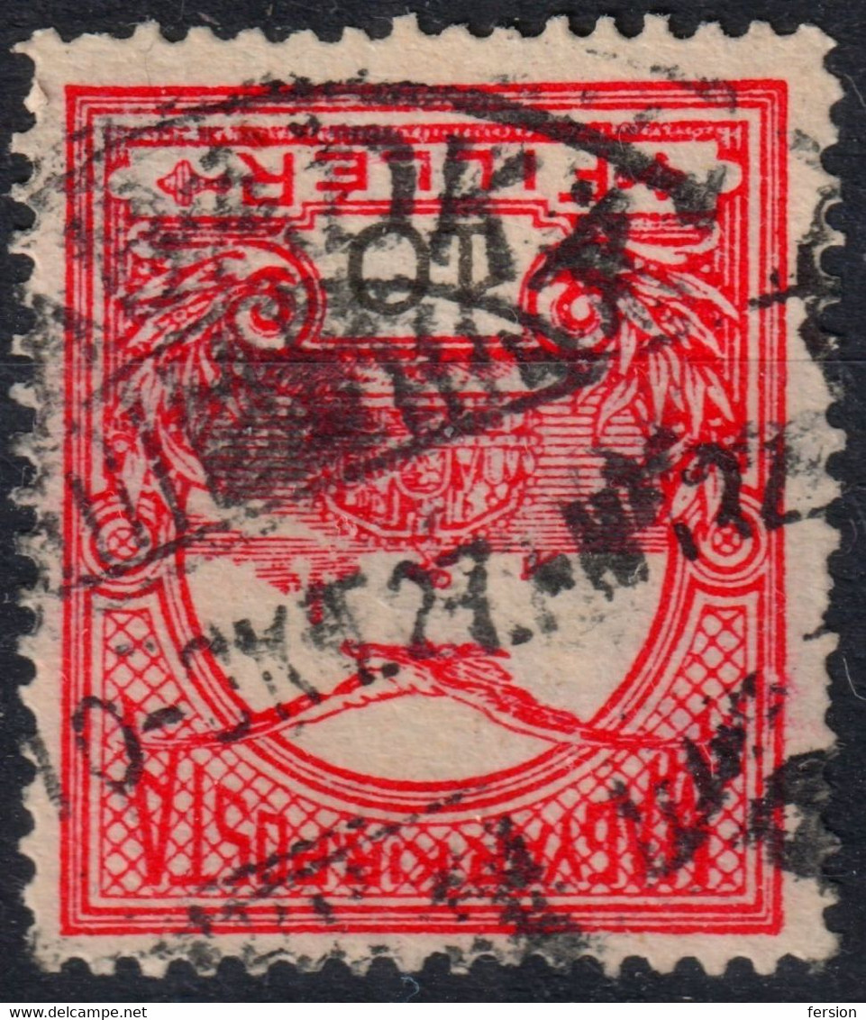 SZABADKA SUBOTICA Postmark TURUL Crown 1910 Hungary SERBIA Vojvodina BACKA BÁCS BODROG County KuK - 10 Fill - Préphilatélie